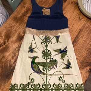 Free People Vintage Embellished Dress